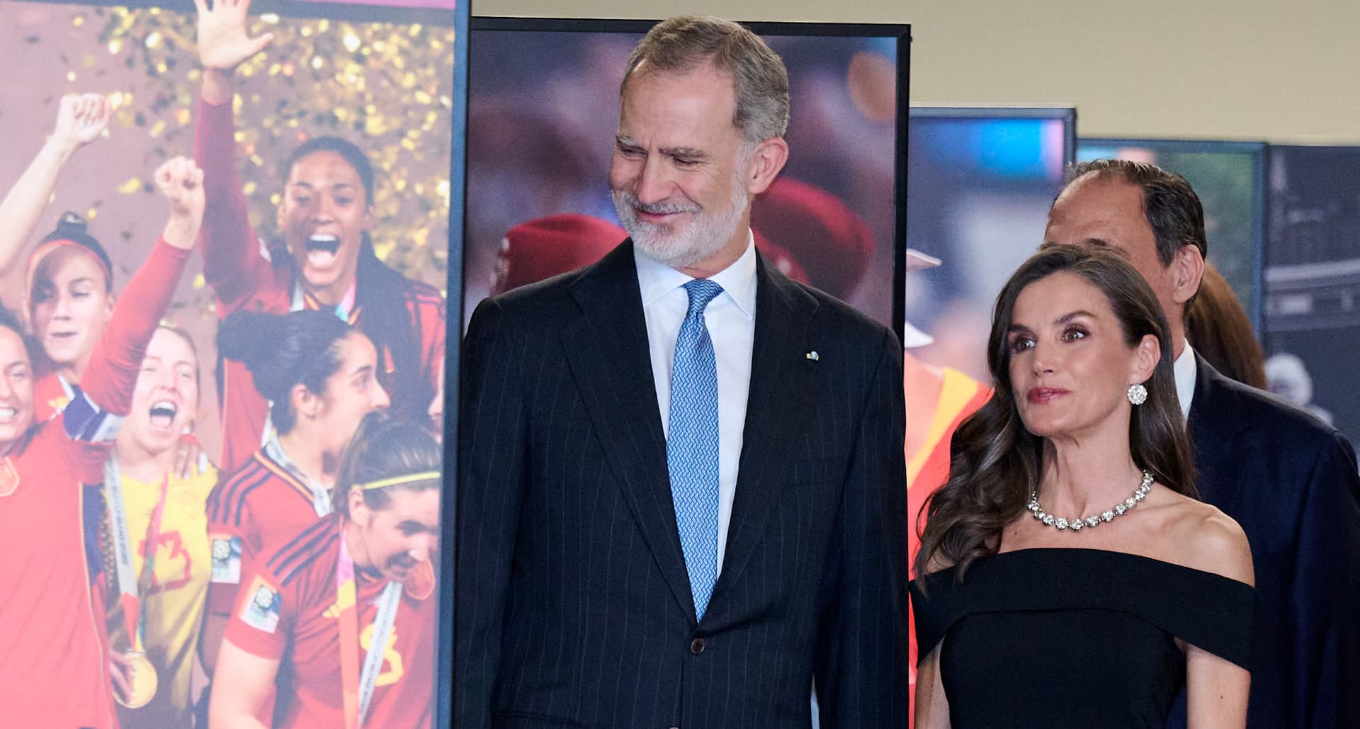 Queen Letizia Elevates Mango Dress with Heirloom Royal Diamonds in Barcelona