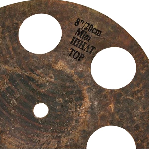 MusicRadar praises Zultan Raw 8-inch mini hi-hat as a quirky second pair