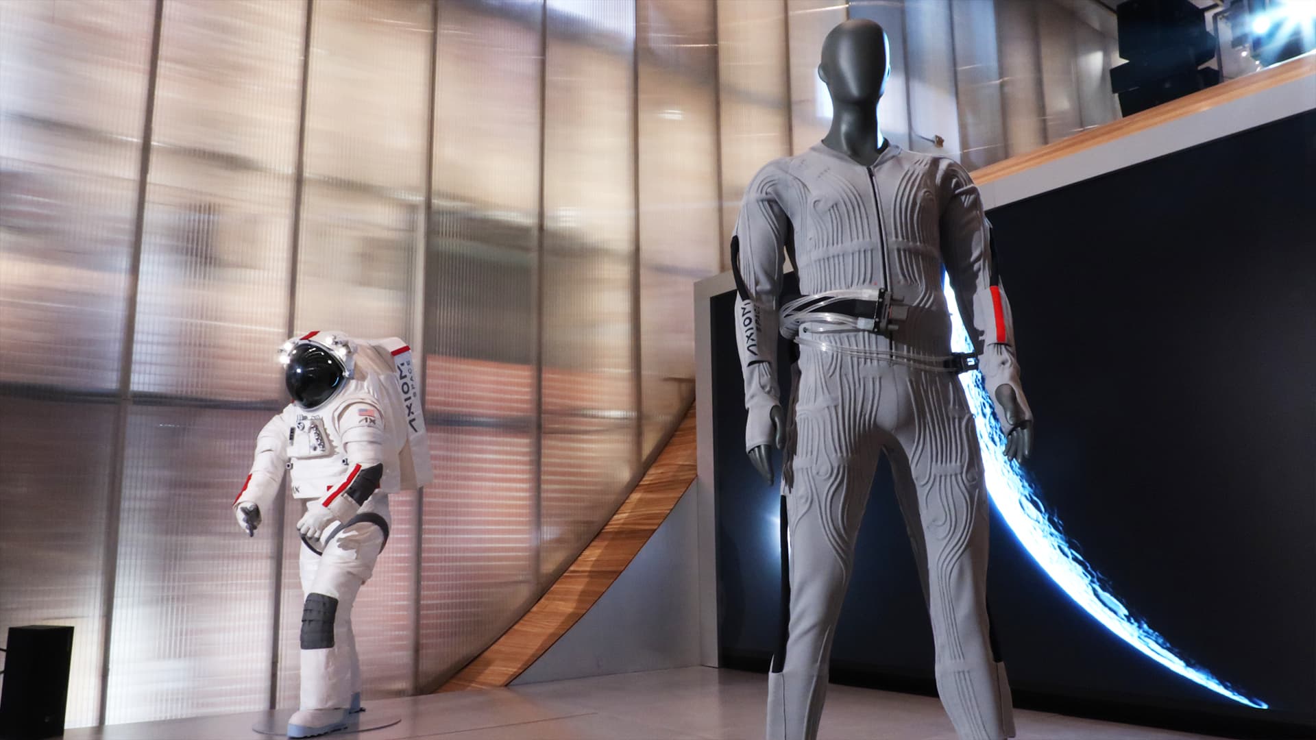 Prada unveils moon suit layer for NASA astronauts