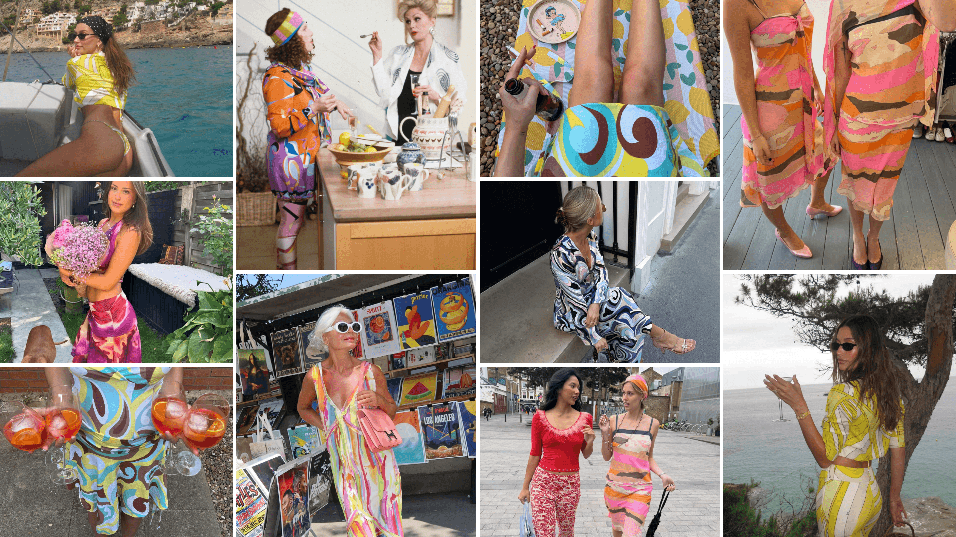 psychedelic swirls return as summer 2026's standout maximalist print