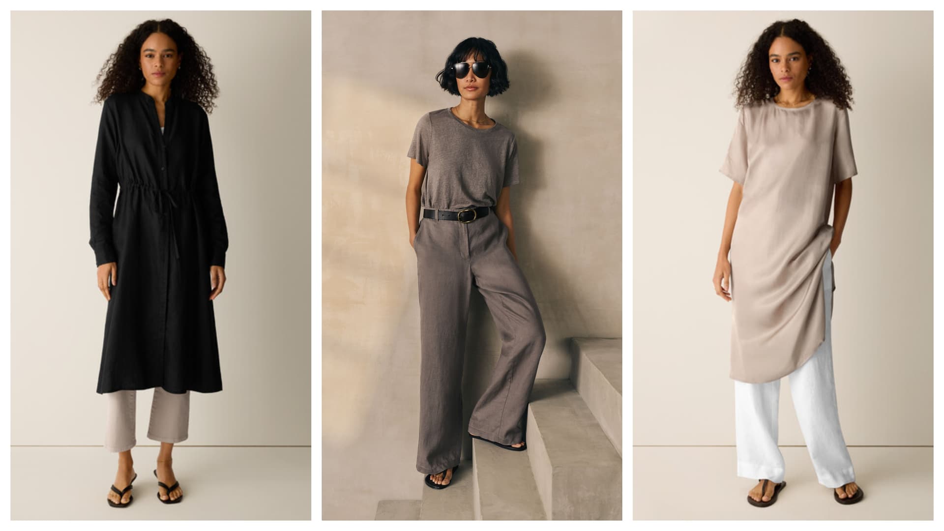 Eileen Fisher’s Spring Arrivals Make Quiet Luxury Easy Under $300