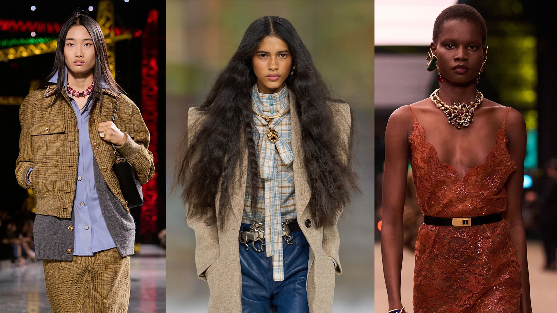 Layered Necklaces Return for Fall 2026, Gold Chains and Beads Lead the Look