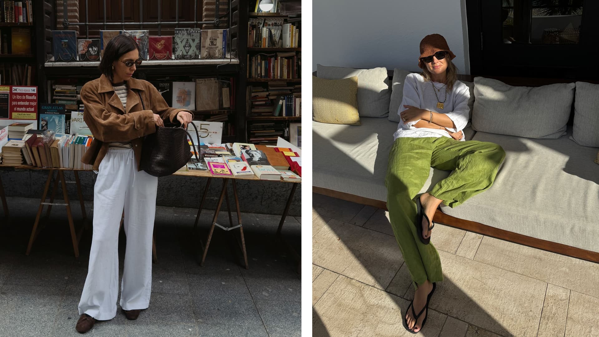 Linen Pants Define Polished Summer Style, From Beach to City