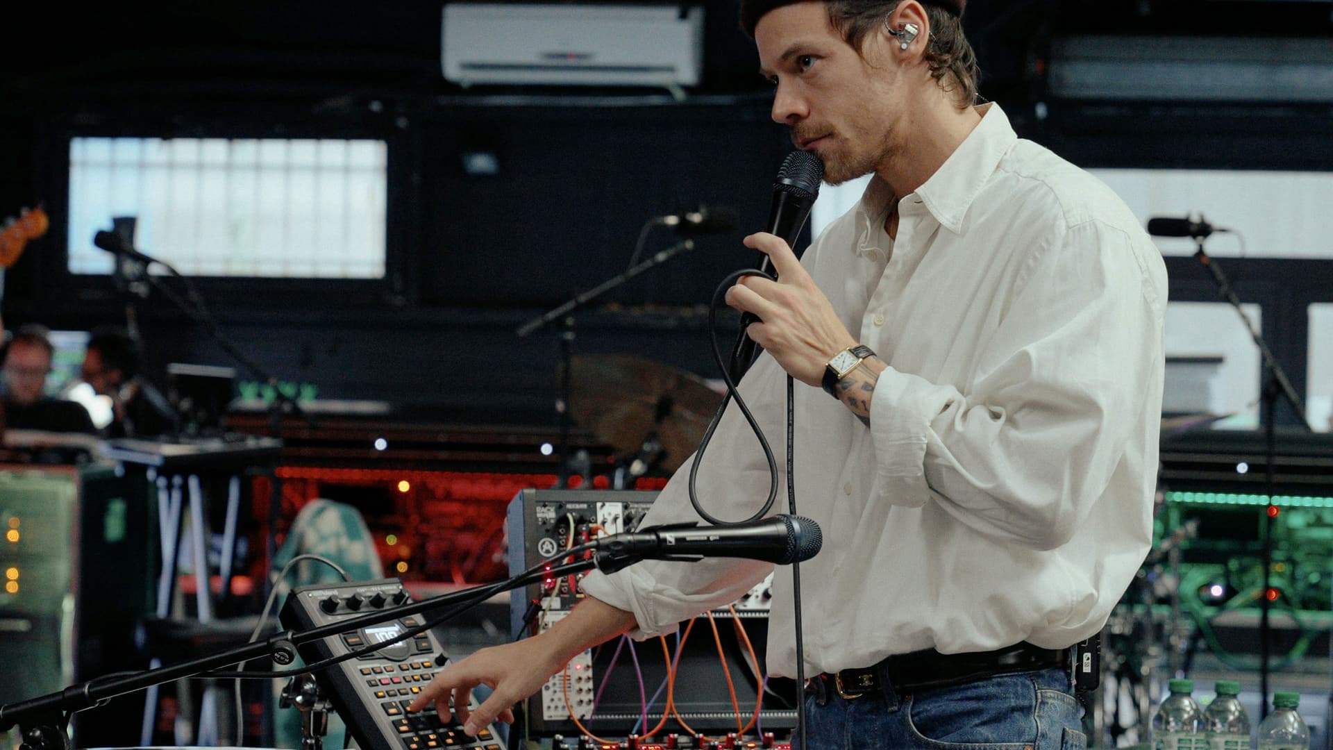 Harry Styles Brings Modular Synths to the Stadium Stage in Netflix Special