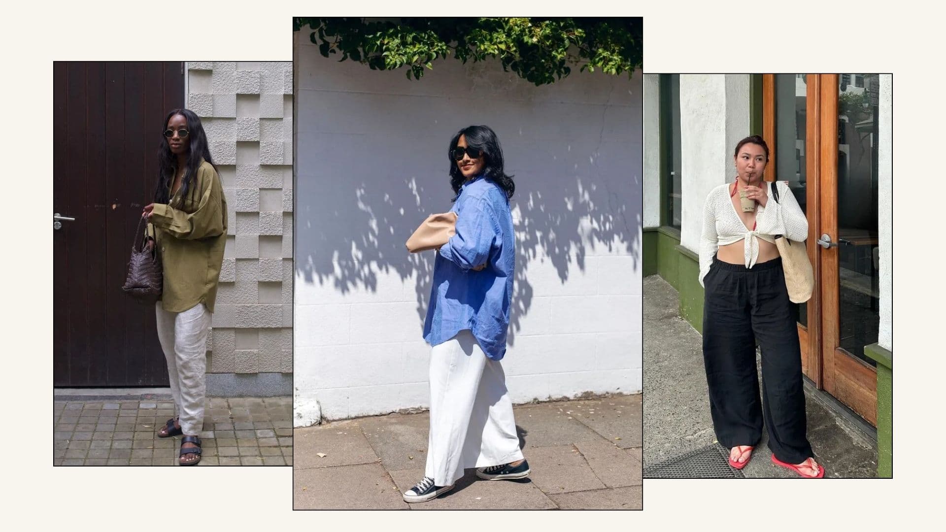 Linen Trousers Define Coastal Grandmother Dressing for Warm Weather