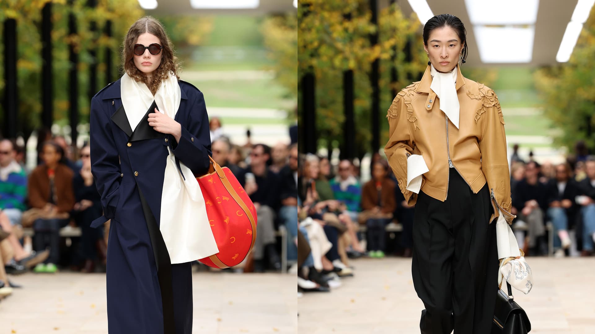 Celine softens Parisian tailoring with relaxed coastal grandmother ease