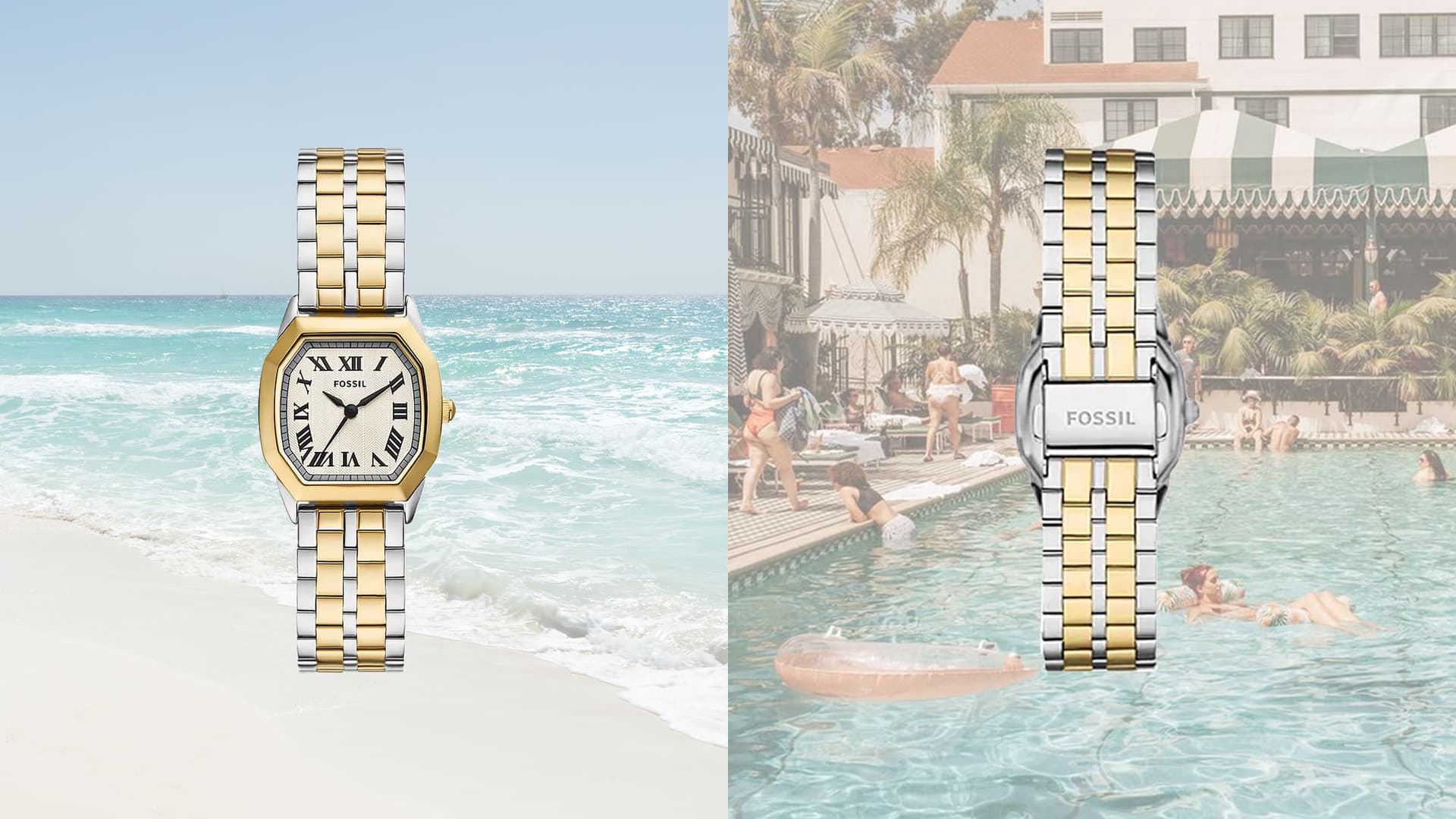 Fossil's Harlow watch is a polished gift for women who travel