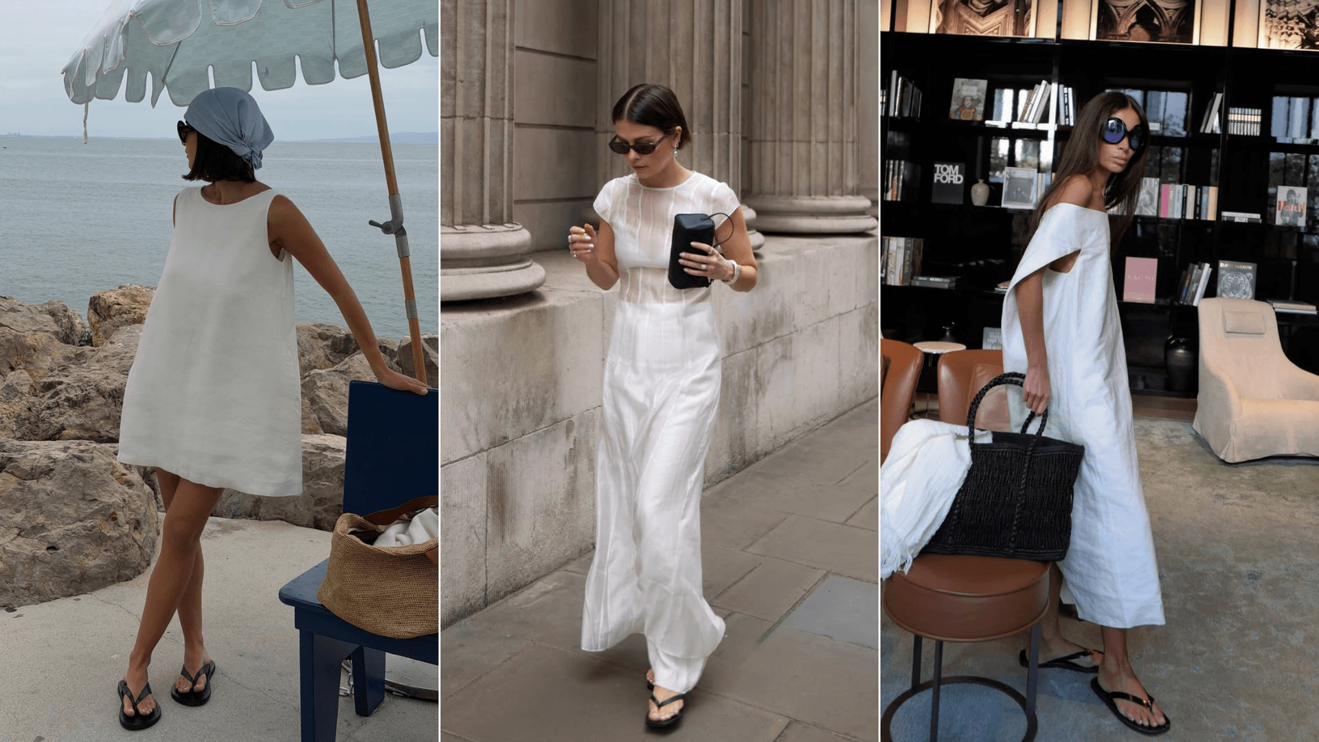 Why white dresses still define old-money summer style