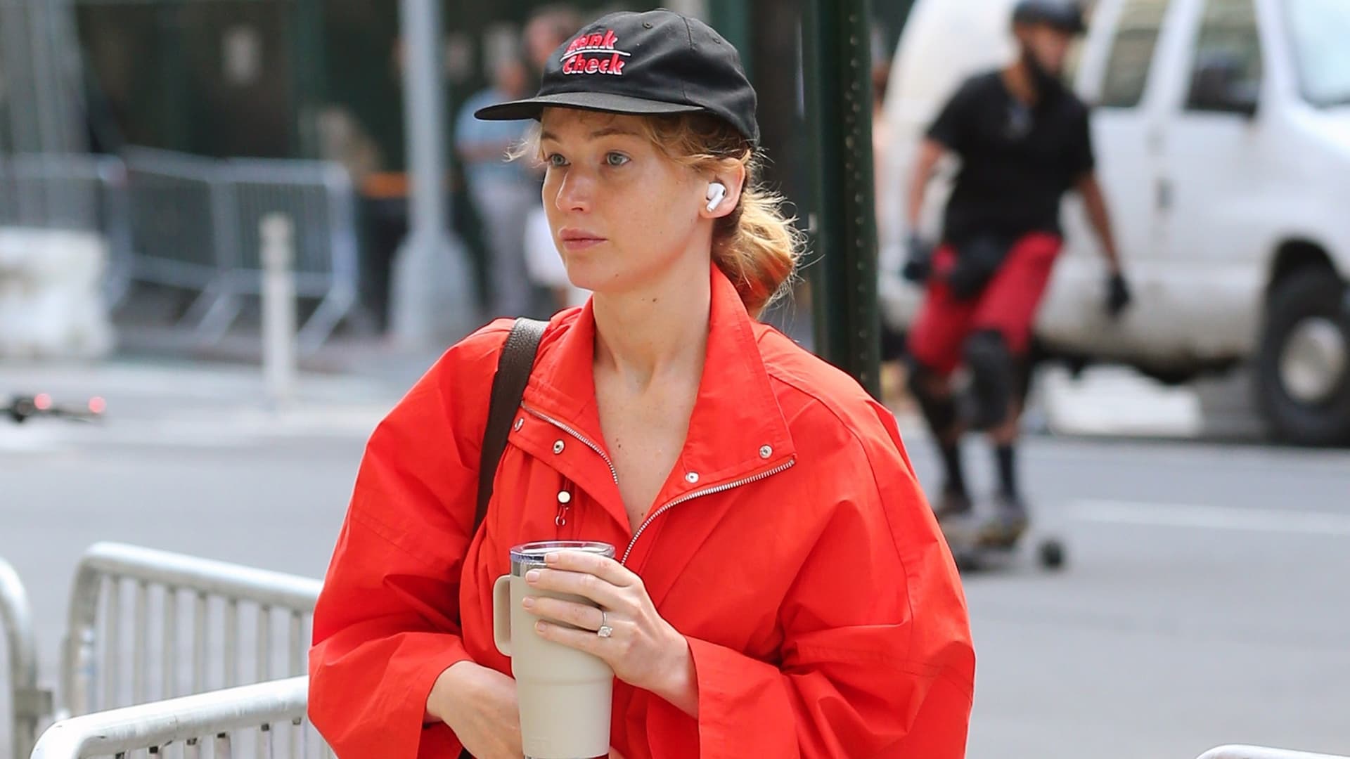 Jennifer Lawrence turns leggings and slides into a luxe capsule formula
