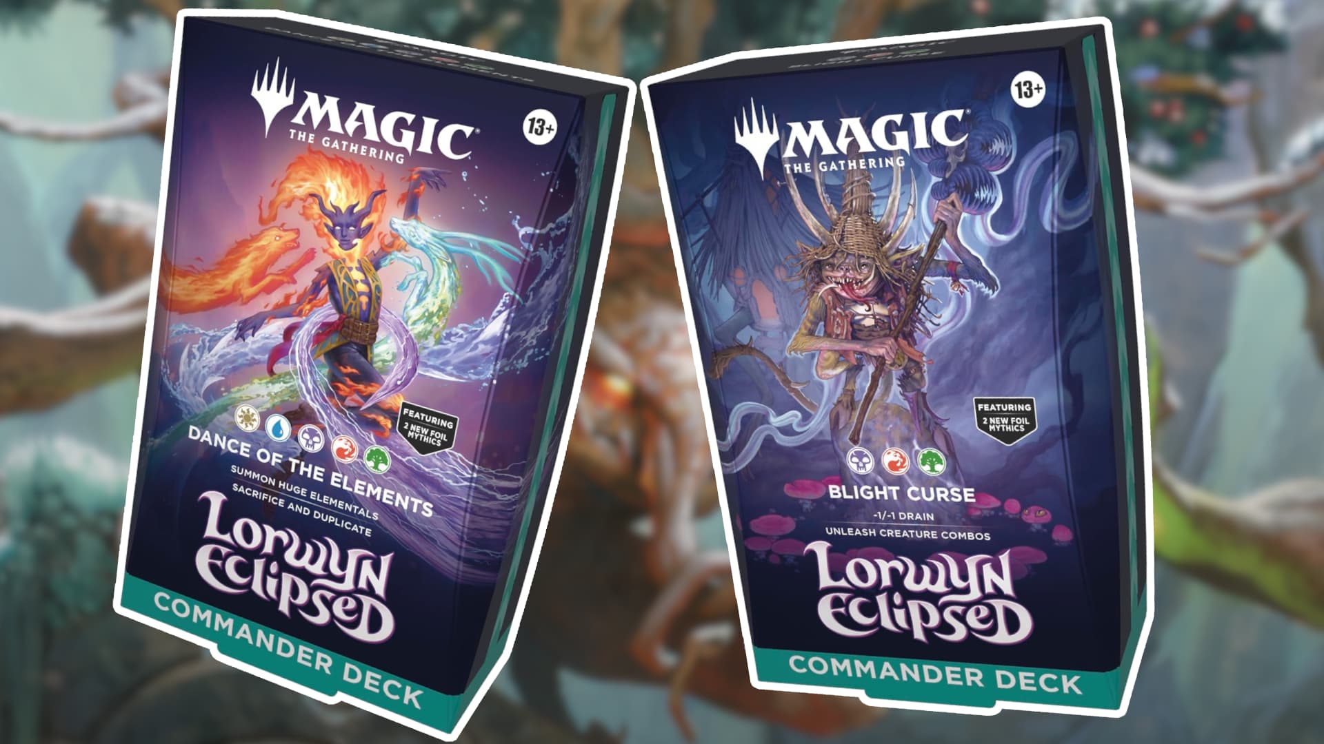 Lorwyn Eclipsed Commander Precons Ranked: Blight Curse vs Dance of the Elements