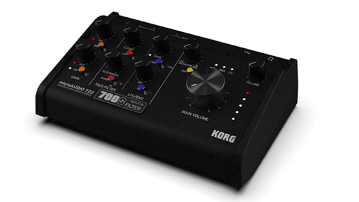 Korg unveils microAUDIO interfaces adding analog filter to compact units