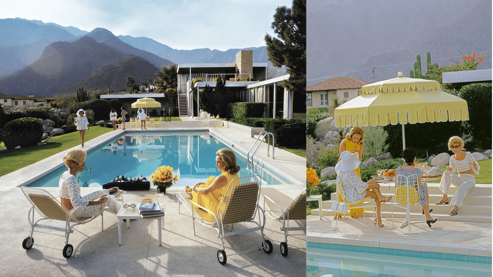 Palm Springs Retro Resort Style Inspires a Chic Spring Capsule