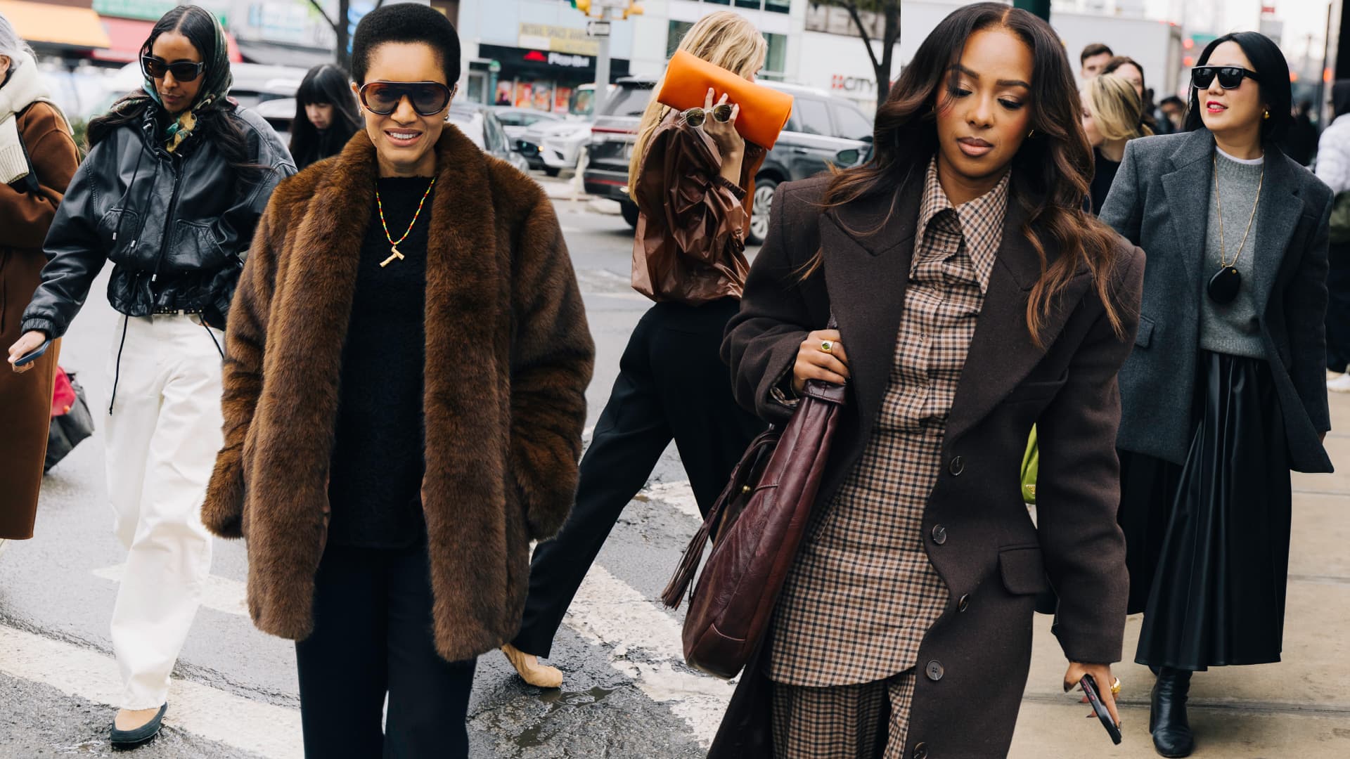 NYFW Fall/Winter 2026 Street Style Highlights Layering and Coordinated Suits