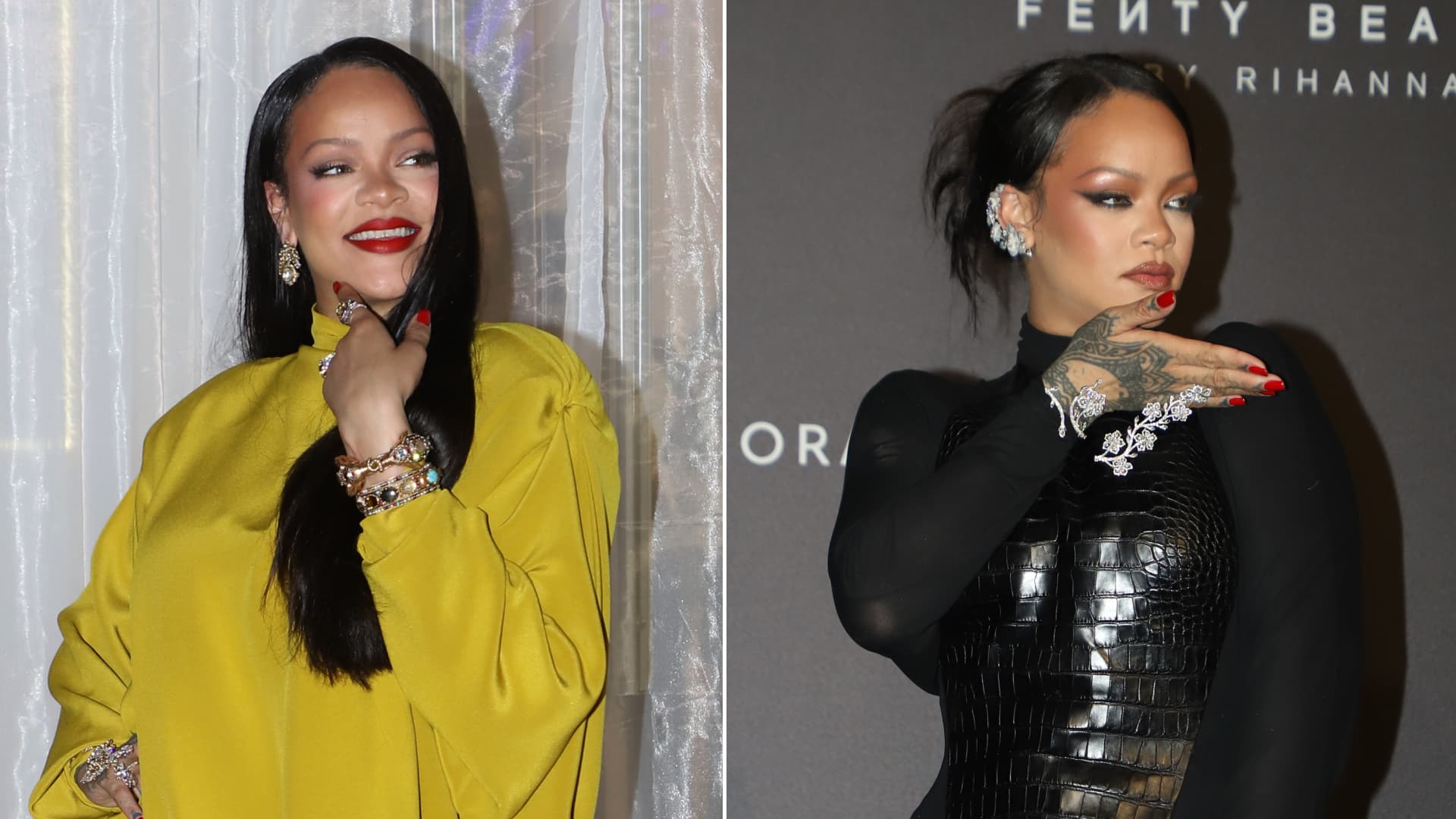 Rihanna Brings Mugler and Alaïa to Fenty Beauty’s Mumbai Launch