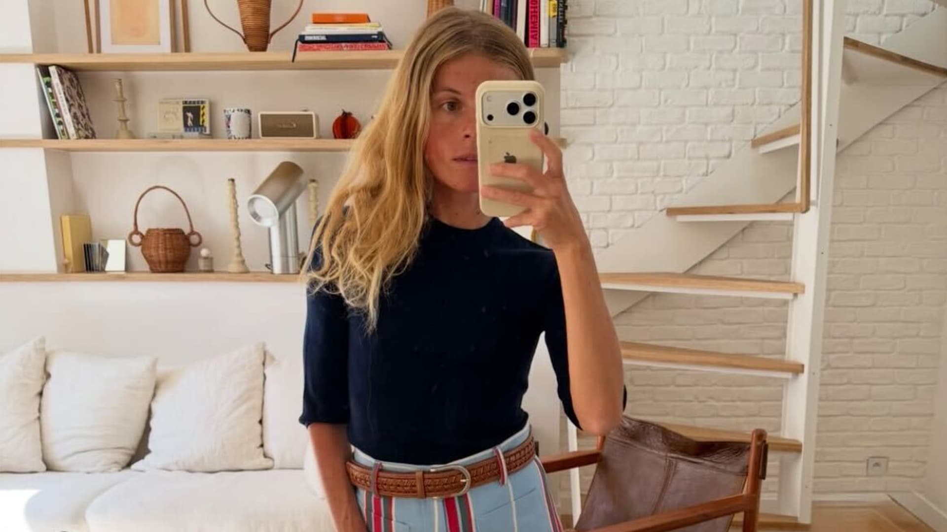 wide-stripe pants take off as summer’s new workwear statement