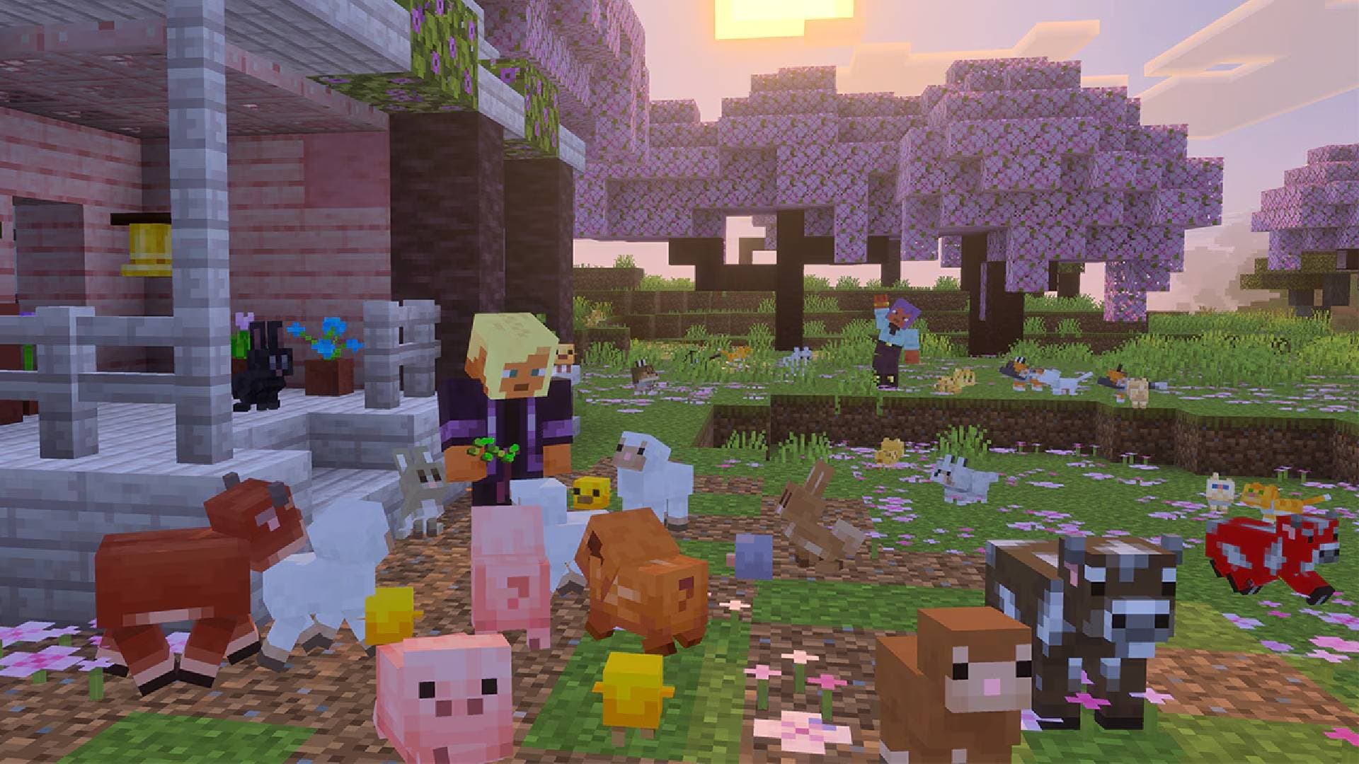 Minecraft's Tiny Takeover teases baby mob overhaul, Name Tags and Golden Dandelion
