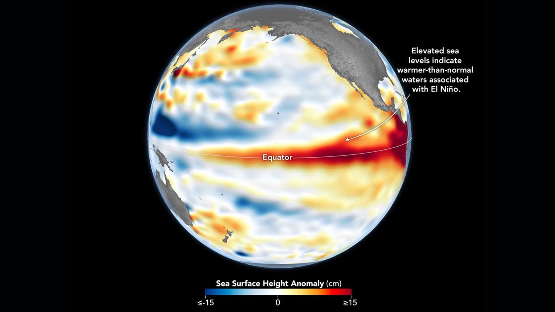 El Niño and climate change drive record global heat
