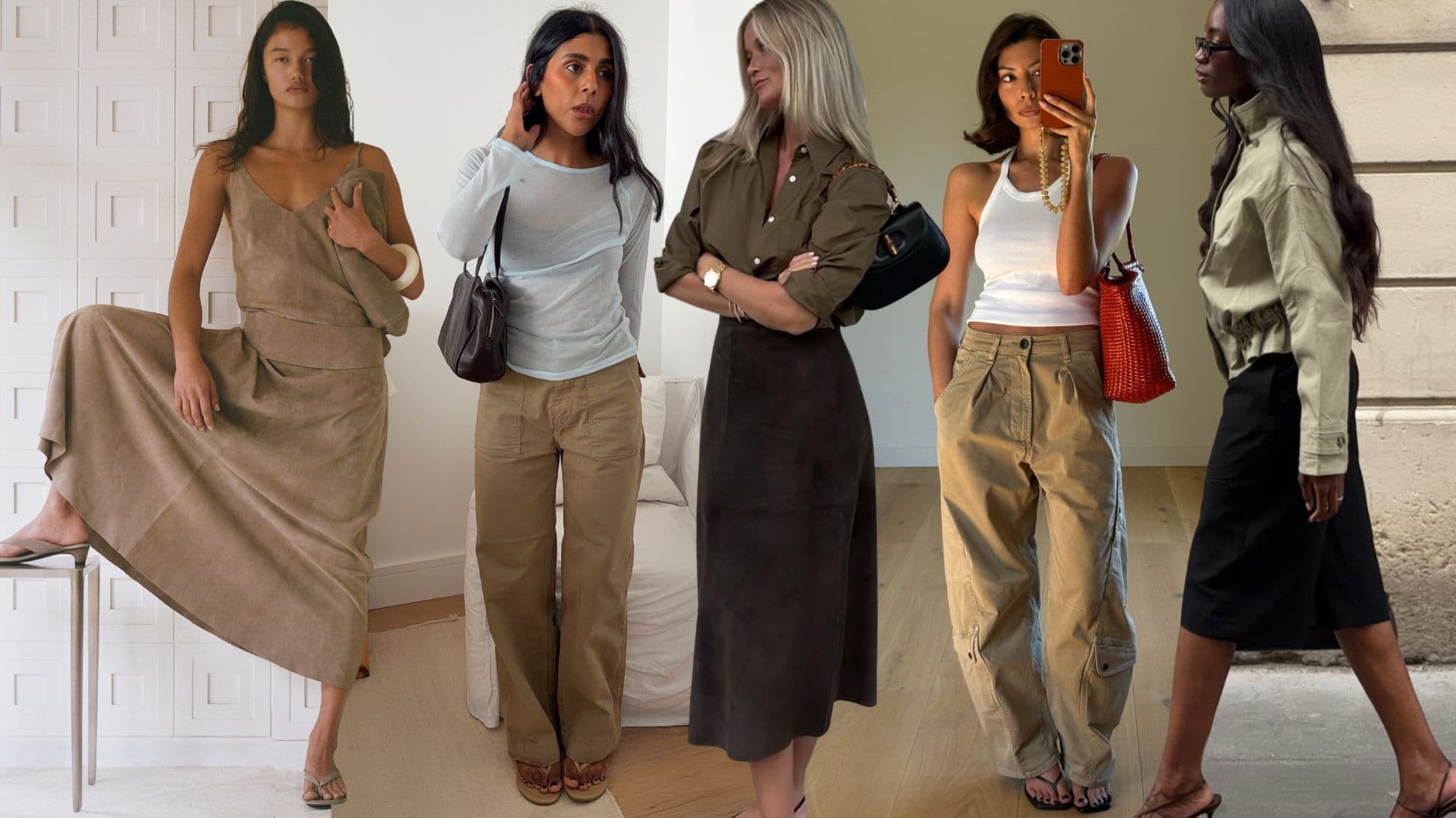 Khaki is summer's chic neutral, with petite-friendly ways to wear it
