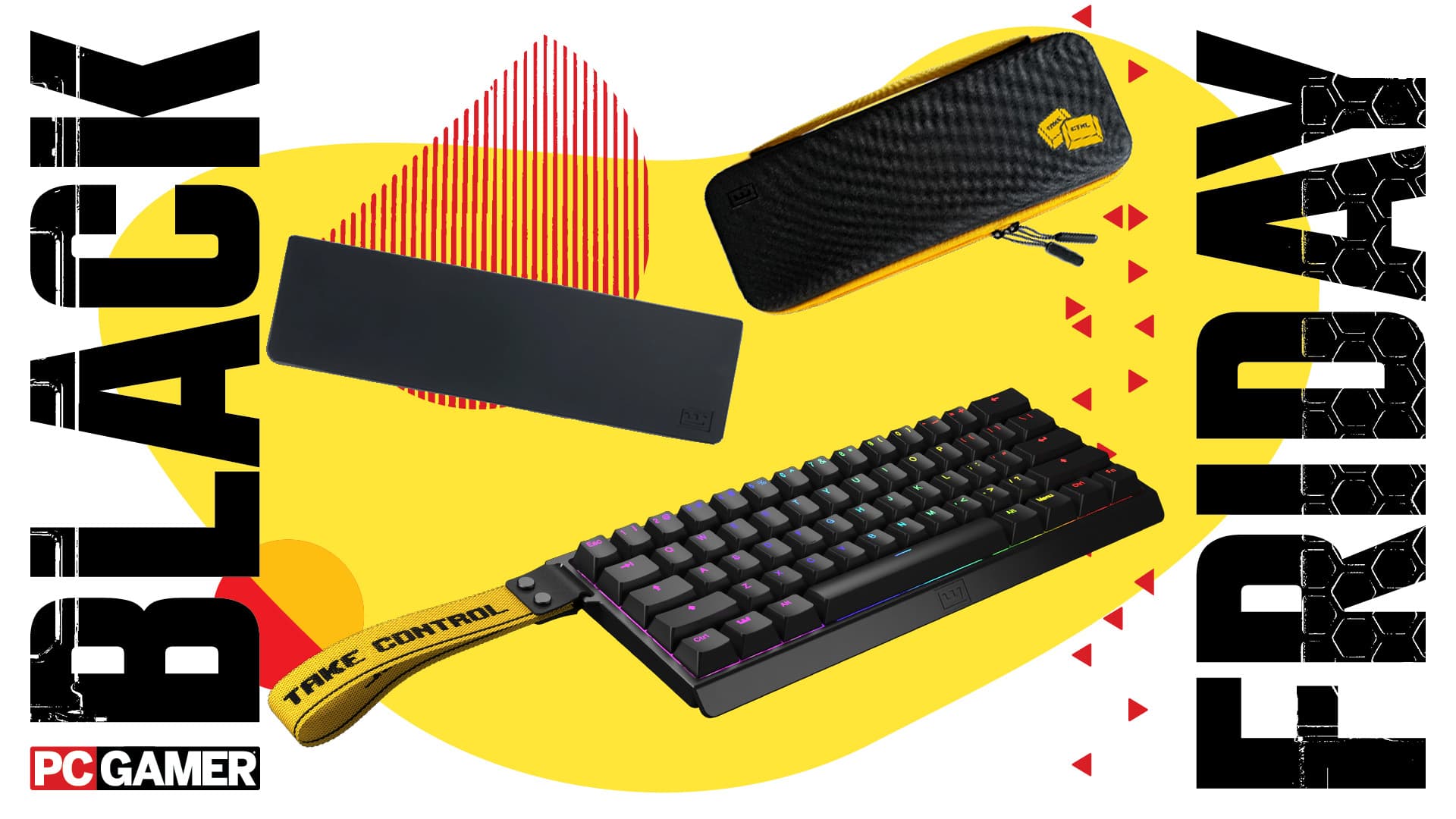 Wooting Bundled Travel Case and Wrist Rest With 60HE+ Sale