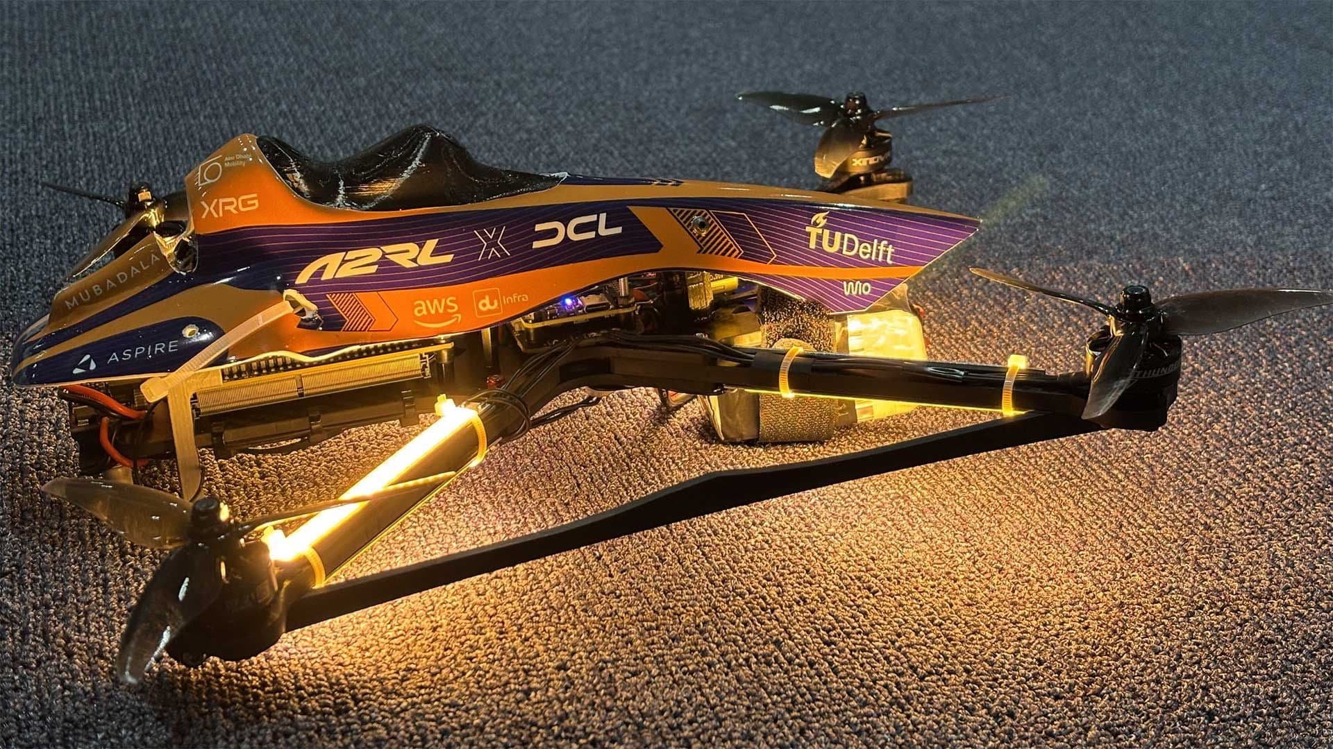 AI Racing Drone Upsets Expectations, Beats Top FPV Pilots at A2RL