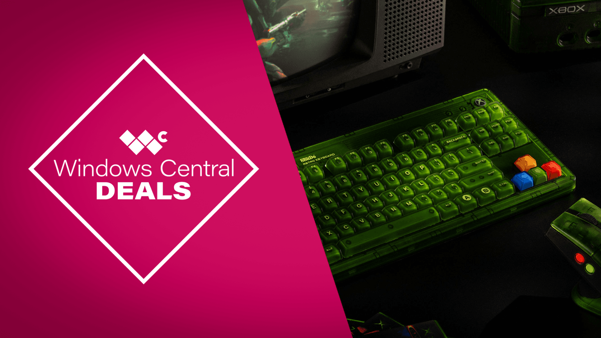 Xbox inspired 8BitDo Retro 87 keyboard falls to $69.99