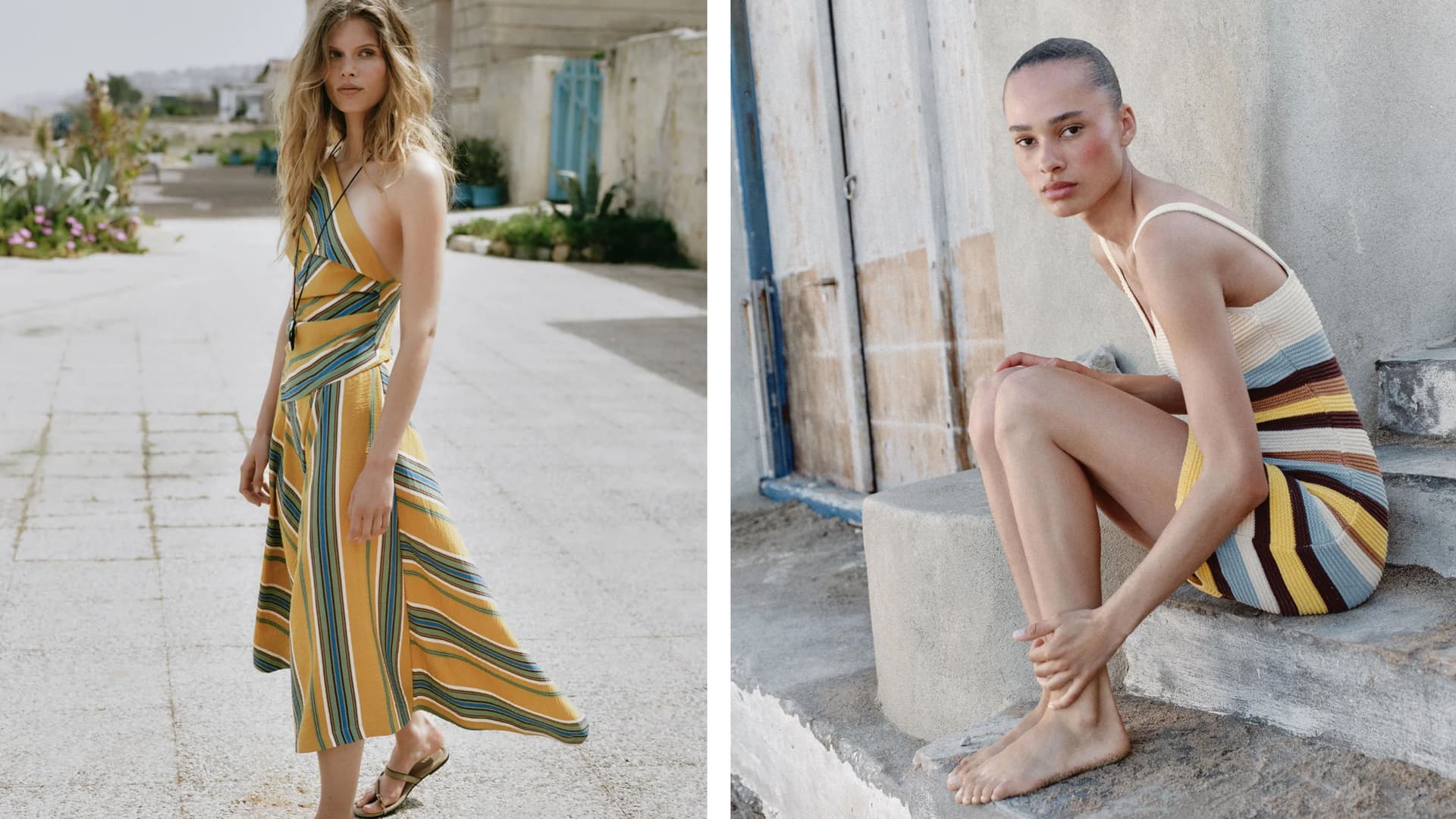 Zara Summer Finds Embrace Lace, Thong Sandals, Fringe, and Stripes