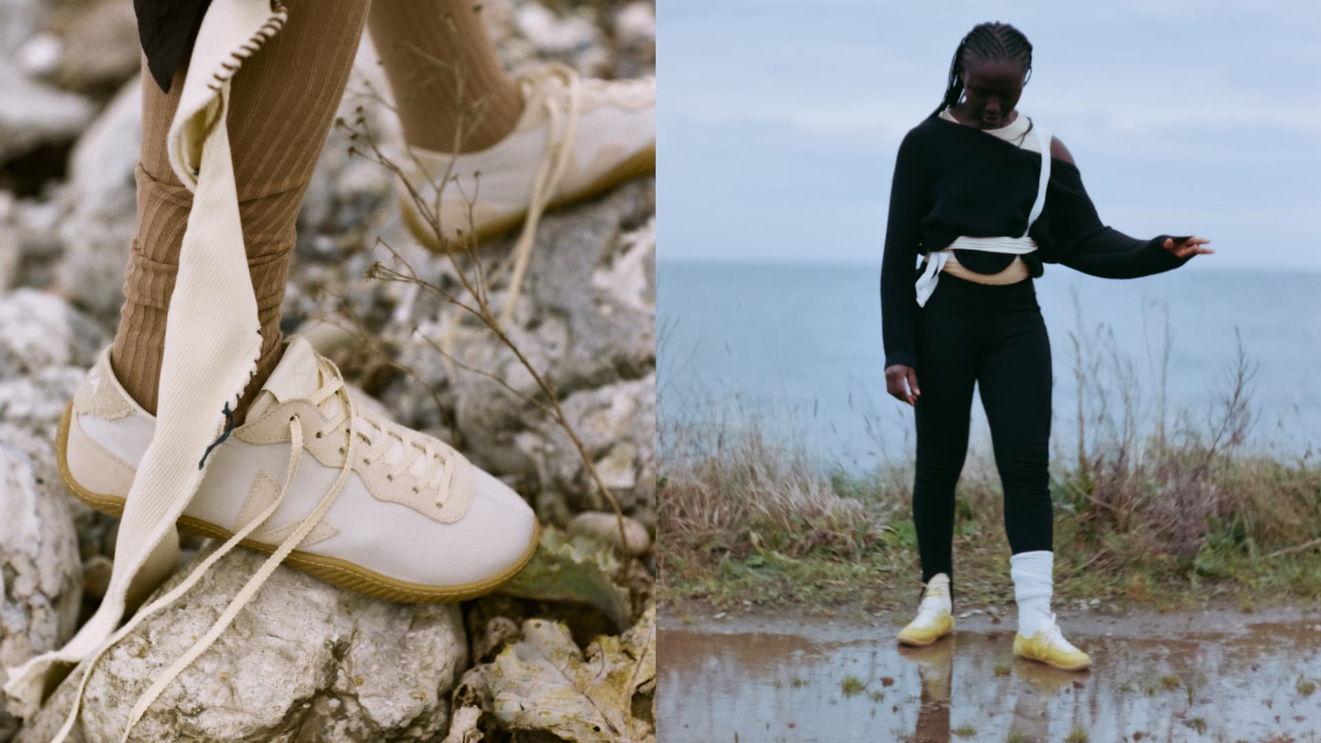 Veja and Baserange Team Up to Modernize the Ballet Sneaker Trend