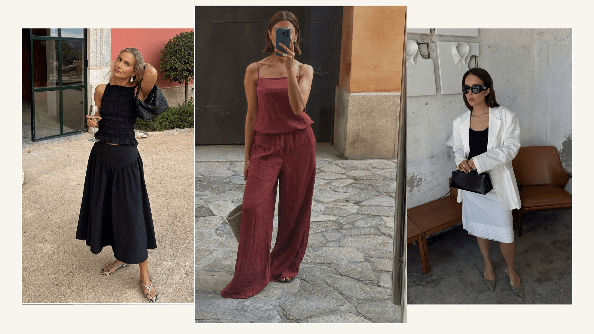 Linen co-ords emerge as coastal grandmother style’s easiest summer uniform