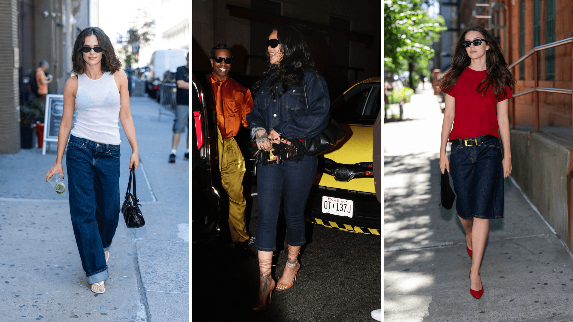 Dark denim rises as the new capsule wardrobe staple