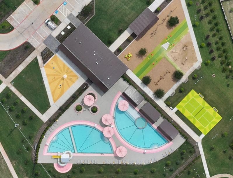 Harvest Green opens resort-style Slice complex with pickleball court
