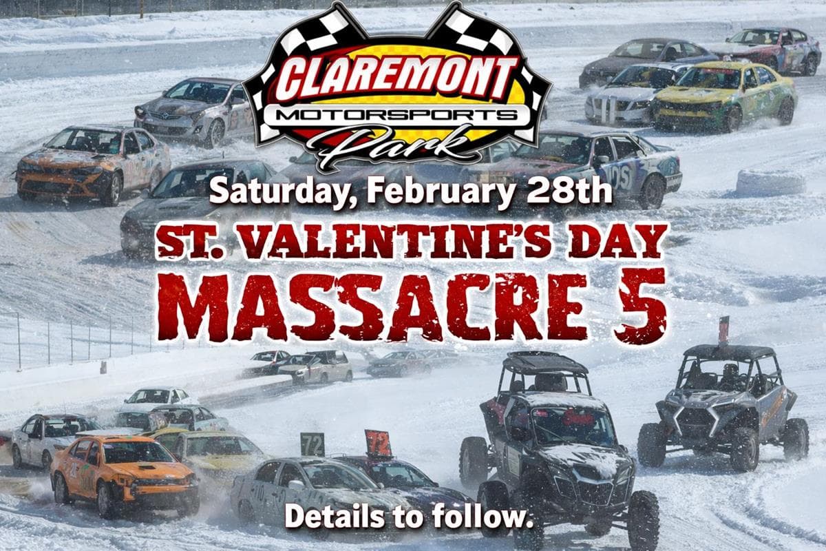 Claremont Motorsports Park opens 2026 with Saint Valentine’s Classic Feb. 28