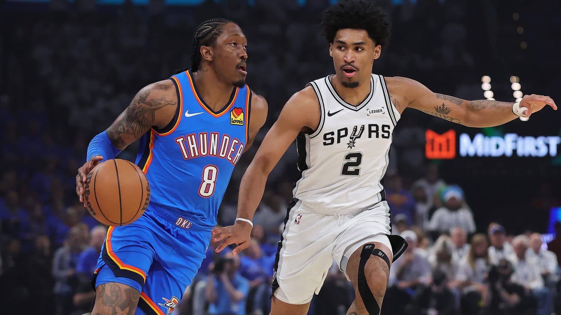 Fox, Harper cleared for Game 3, Williams out for Thunder-Spurs