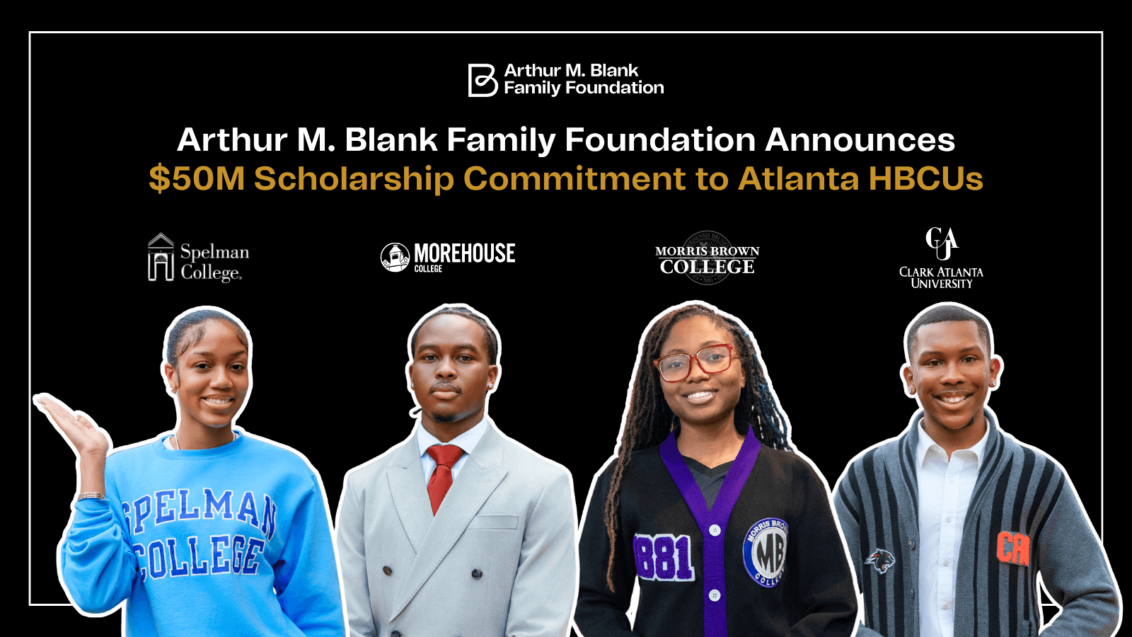 Arthur Blank Pledges $50 Million to Support Students at Four Atlanta HBCUs