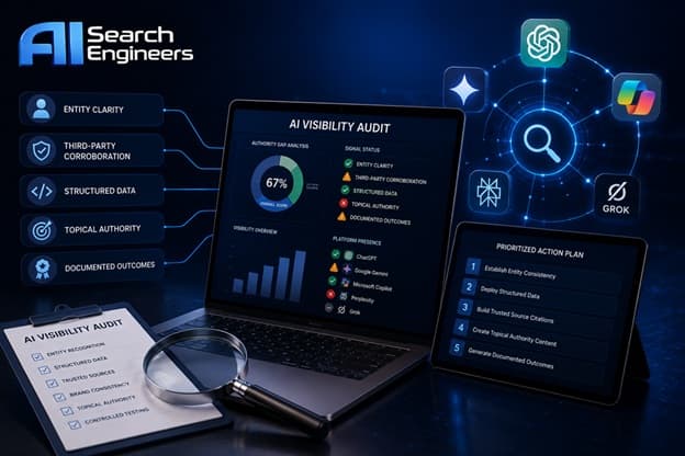 AI Search Engineers launch visibility audit to find AI answer gaps
