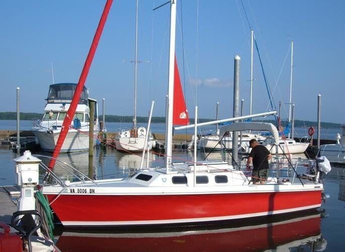 Rhodes 22 wins loyal following as practical trailerable cruiser