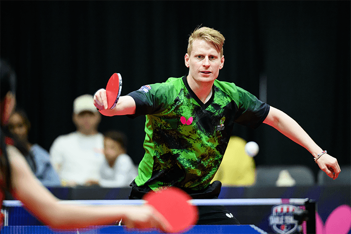 Portland Paddlers' Hampus Nordberg Earns MLTT Week 14 Player of the Week Honor