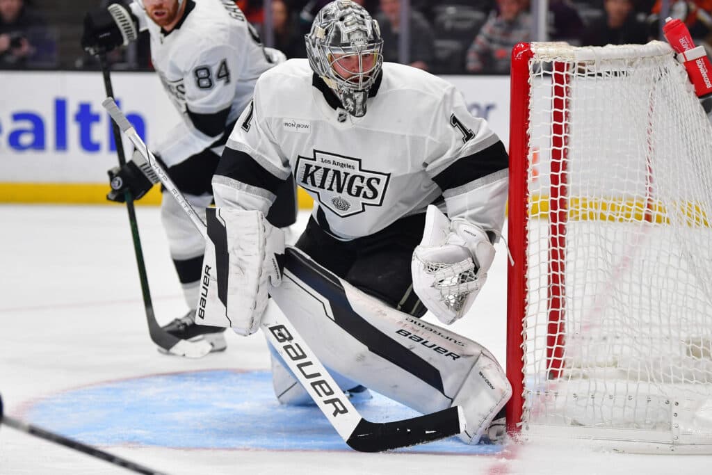Kings Recall Erik Portillo From AHL Ontario After Darcy Kuemper Illness