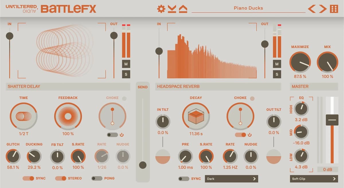 Unfiltered Audio releases free BattleFX plugin for drum processing