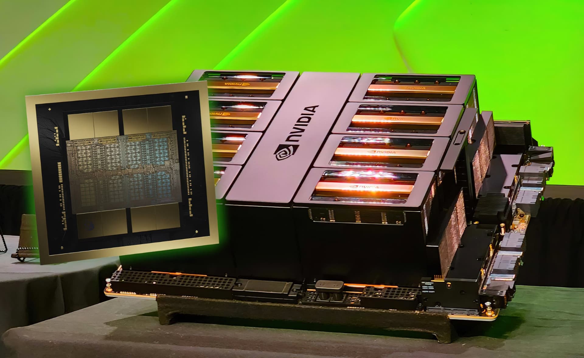 Nvidia unveils server that can accelerate large models roughly tenfold