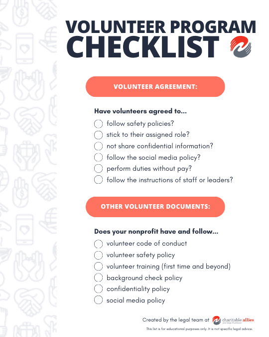 Guide helps small food‑rescue nonprofits classify volunteers, employees, contractors