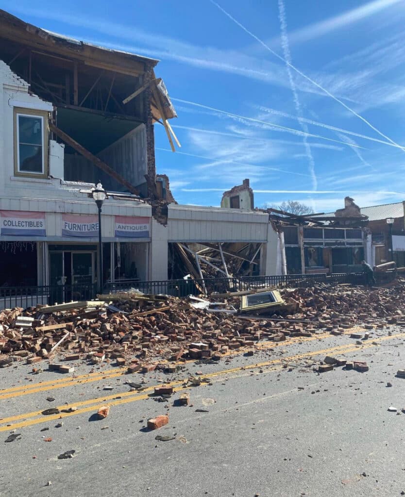 NWS Confirms EF-0 Tornado Touched Down South of Bamberg on March 12