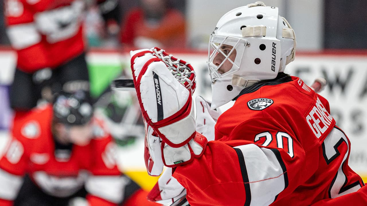 Panthers assign goalie Kirill Gerasimyuk from Charlotte to Savannah Ghost Pirates