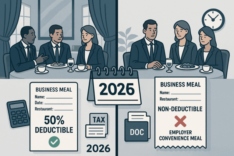 Starting Jan. 1, 2026 Many Employer-Provided Meals Become Non-Deductible