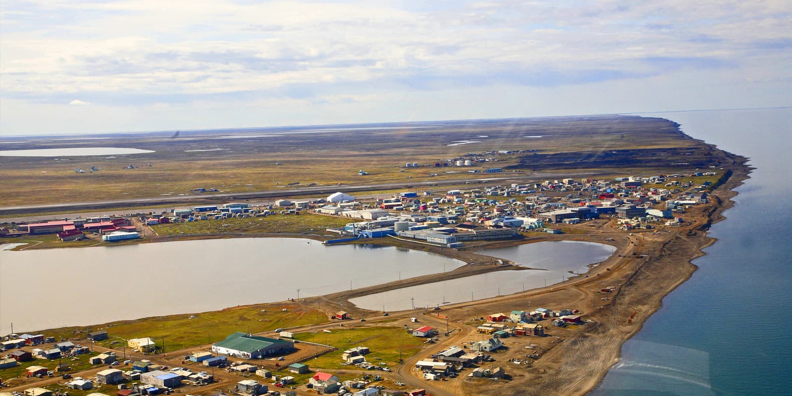 North Slope Borough seeks bids to move poles for seawall work