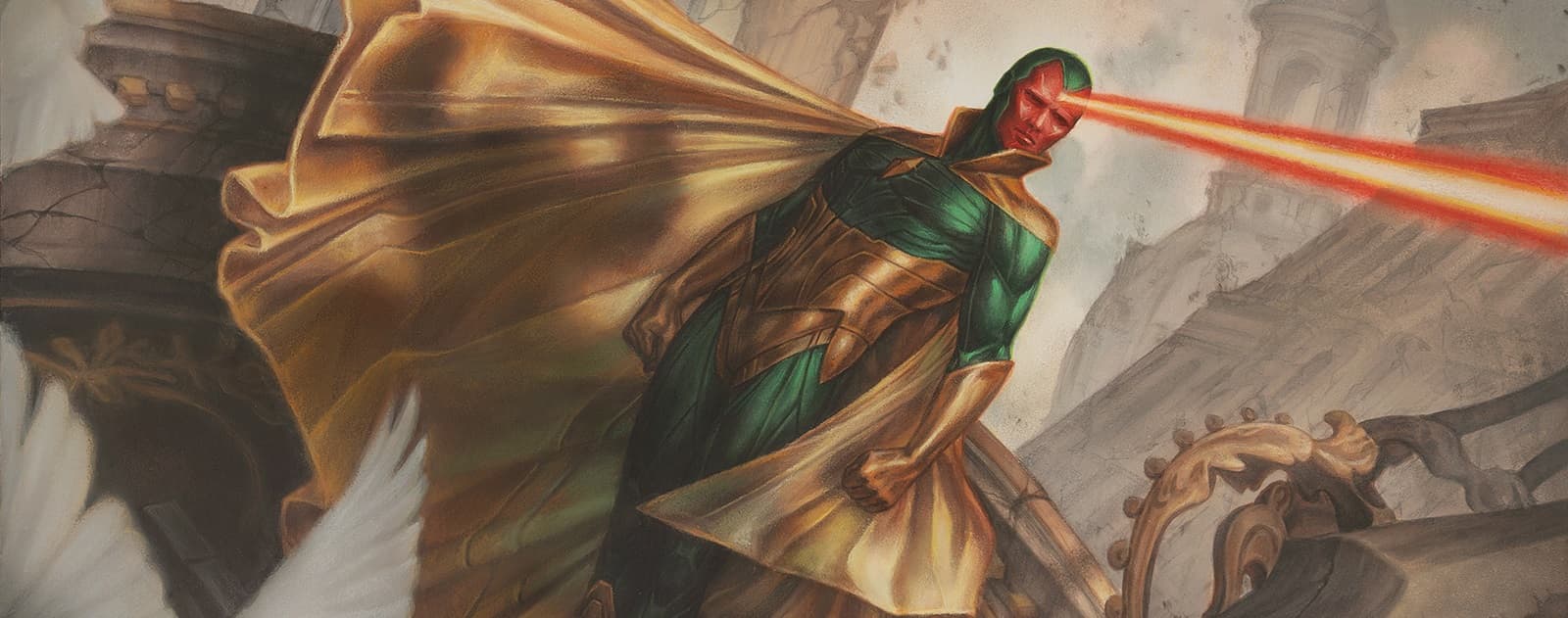The Vision turns Marvel Super Heroes spoiler into colorless Commander build