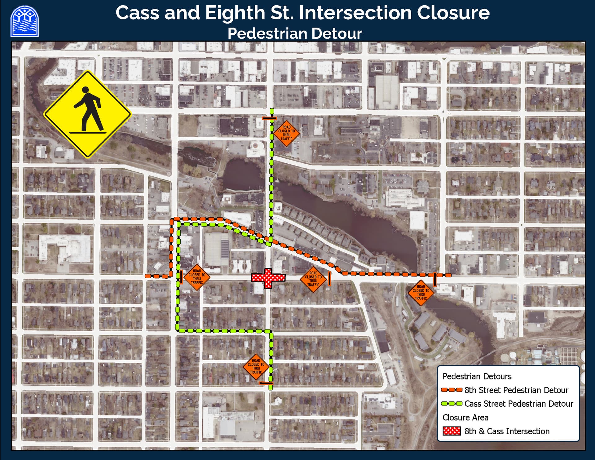 Traverse City trail, road closures continue near Hull Park through June 30