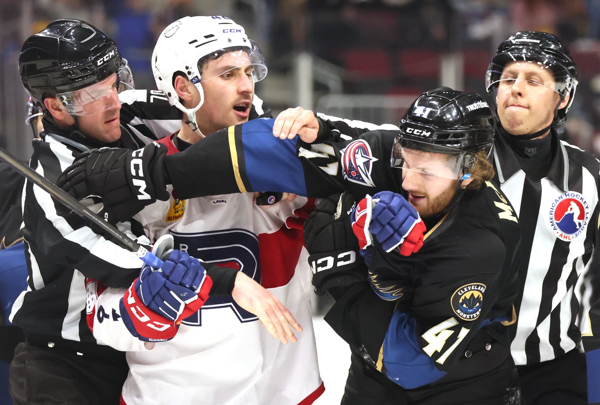 Monsters hold off Senators 6-5, end Belleville's eight-game point streak