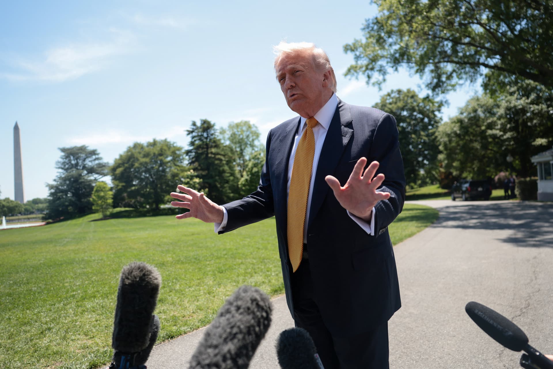 Trump says Americans’ finances are not a factor in Iran decision