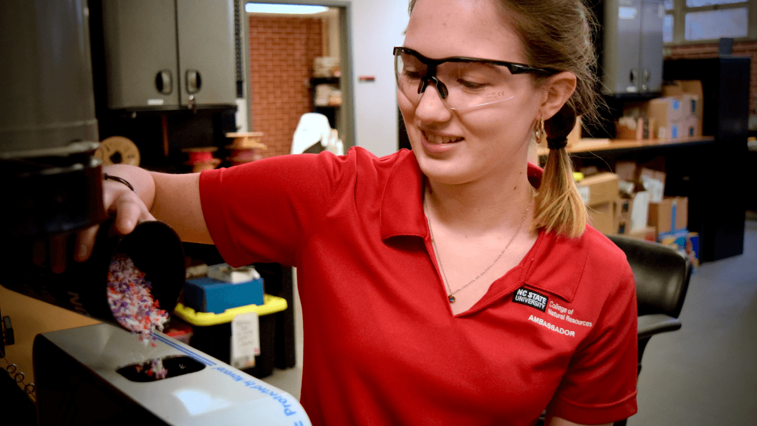 Student projects from NC State to RIT Dubai recycle plastic into filament