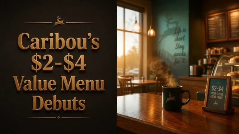 Caribou Coffee Launches $2 Value Menu, Pressuring McDonald’s Breakfast Traffic